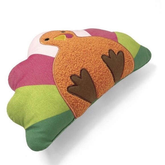 Target Bullseye Playground Fall TURKEY Shaped Pillow NWT Thanksgiving Holidays - Picture 2 of 7